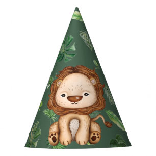 Party Animal Lion Wild One Jungle Birthday Boy Hat