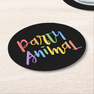 Party Animal Paper Coasters