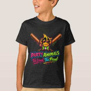 Party animals baseball jersey T-Shirt