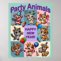 Party Animals "Happy New Year"