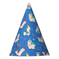 Party Animals Llama Birthday Party Blue Boys