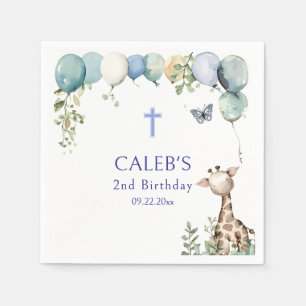 Party Animals Orthodox Children's Birthday Party Napkin