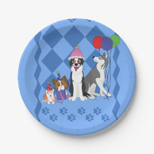 Party Animals Paper Plate