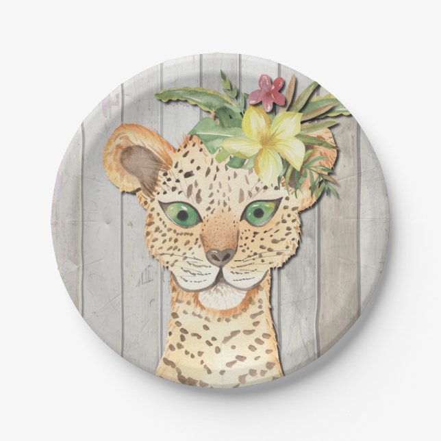 PARTY ANIMALS PAPER PLATE (Front)