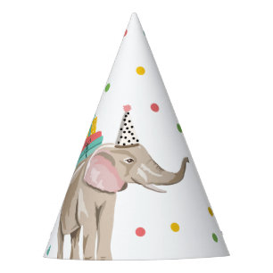 Party Animals Safari Wild One Jungle Zoo Birthday Party Hat