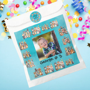 Party Animals Theme Halloween Kids Birthday Favour Bag