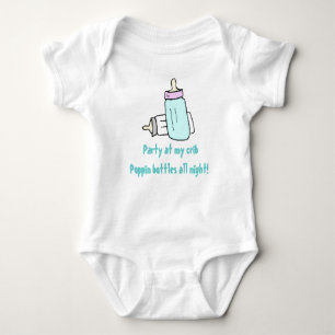 Party at my crib baby bodysuit