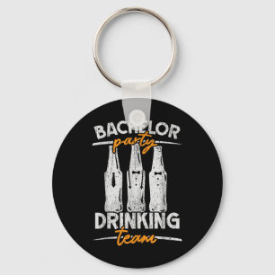 Party Bachelor Drinking Team Groomsquad Groom Squa Keychain