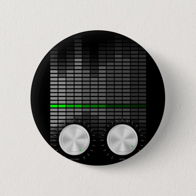 Party Background 2 Inch Round Button (Front)