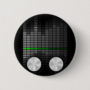 Party Background 2 Inch Round Button