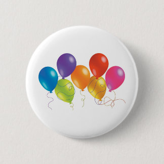 Party Balloons 2 Inch Round Button