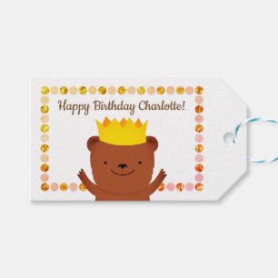 Party Bear Gift Tags