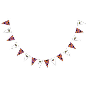 Party Bunting Banner/Halloween Trick or Treat Flags