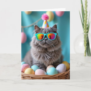 Party Cat Celebration Card