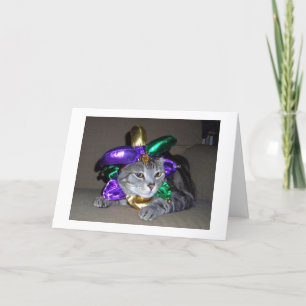 **PARTY CAT** WANTS TO SAY HAPPY ST PATRICK'S DAY CARD