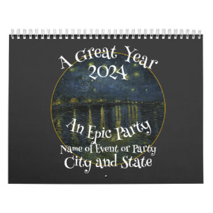 Party Celebration Holiday Dinner Festival 2024 Calendar