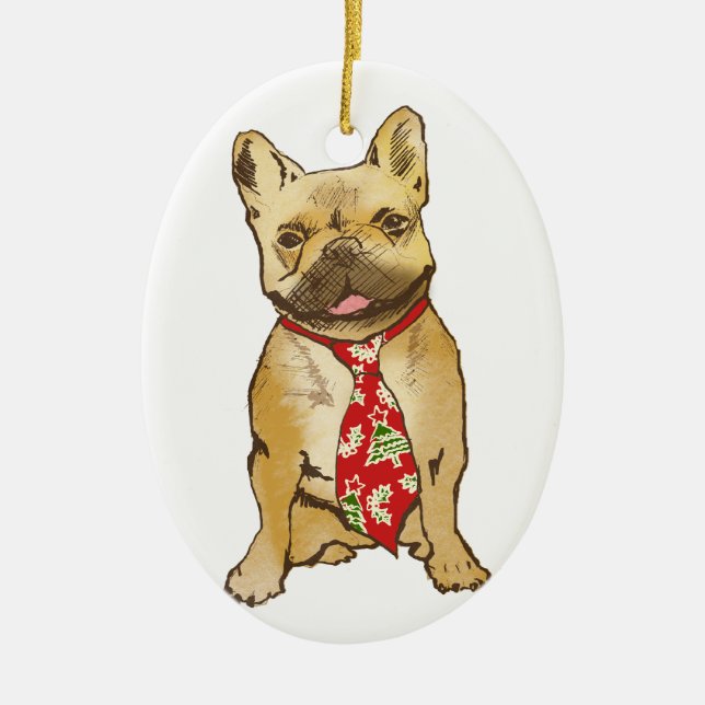 Party! Ceramic Ornament (Front)