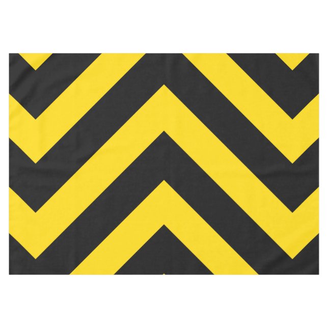 Party Chevrons Tablecloth (Front (Horizontal))