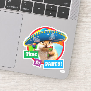 Party Chipmunk In Sombrero