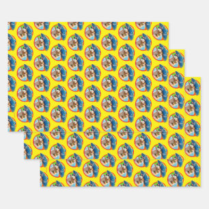 Party Chipmunk In Sombrero Wrapping Paper Sheet