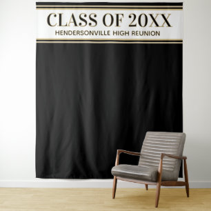 Party! Class Reunion Photo Backdrop tapestry