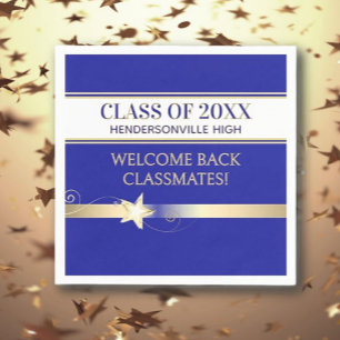 Party! Class Reunion Welcome back Napkin