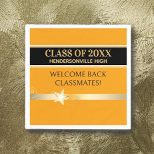 Party! Class Reunion Welcome back Napkin