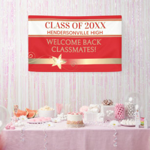 Party! Class Reunion Welcome Banner