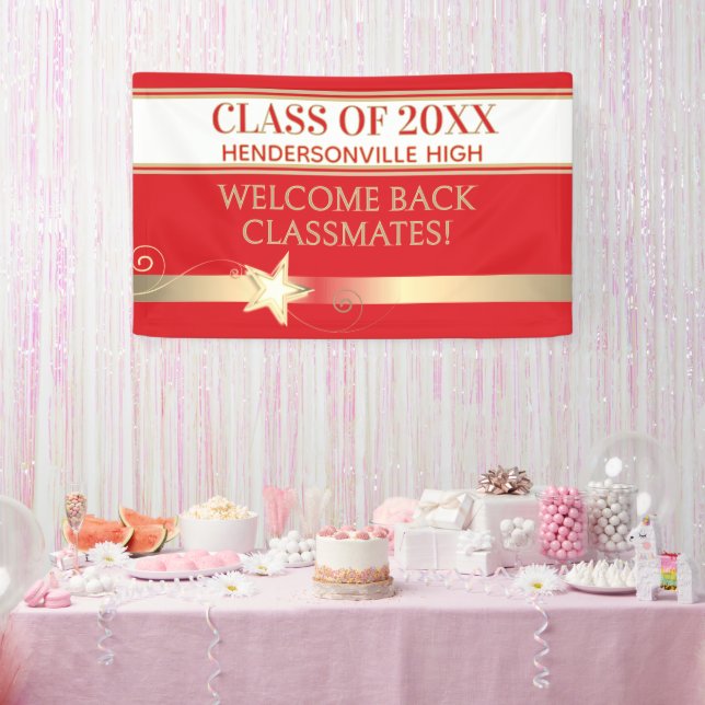 Party! Class Reunion Welcome  Banner (Party)