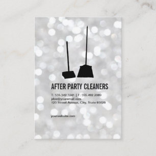 Party Cleaners / Bokeh Business Card