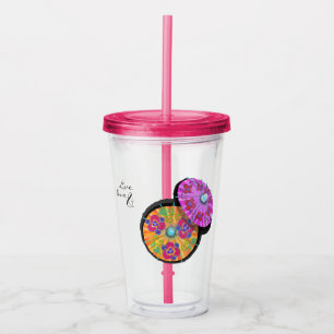 Party Cocktail Umbrella  Personalized Acrylic Tumbler