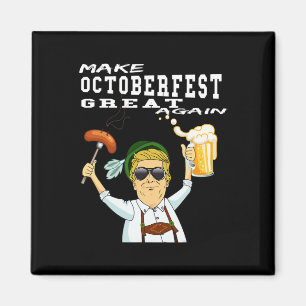 Party Costume Hats Beer Mug Sausage Trump Gift Magnet