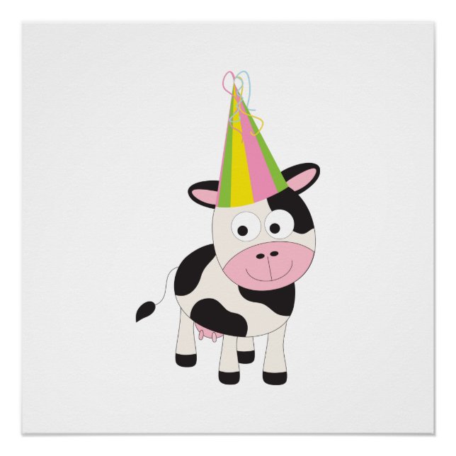 Party Cow Poster (Front)