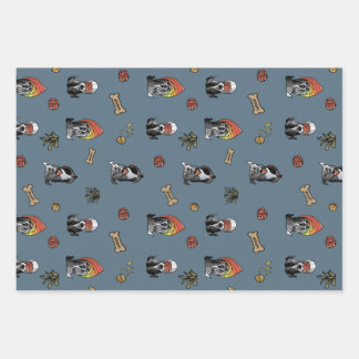 Party Dog Wrapping Bundle Paper Sheet