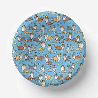 Party Dogs Paper Plate