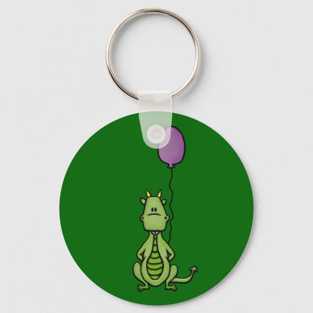 Party Dragon Keychain (Front)