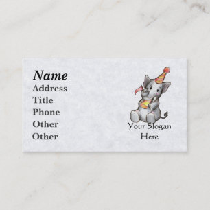 Party Elephant Business Cards