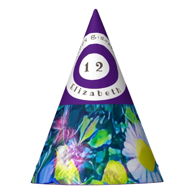 Party Essentials Personalize Text  Party Hat (Front)