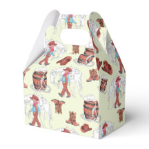 Party Favour Box Cowboy and Horse