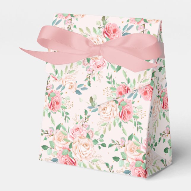 Party Favour Box Roses (Front Side)