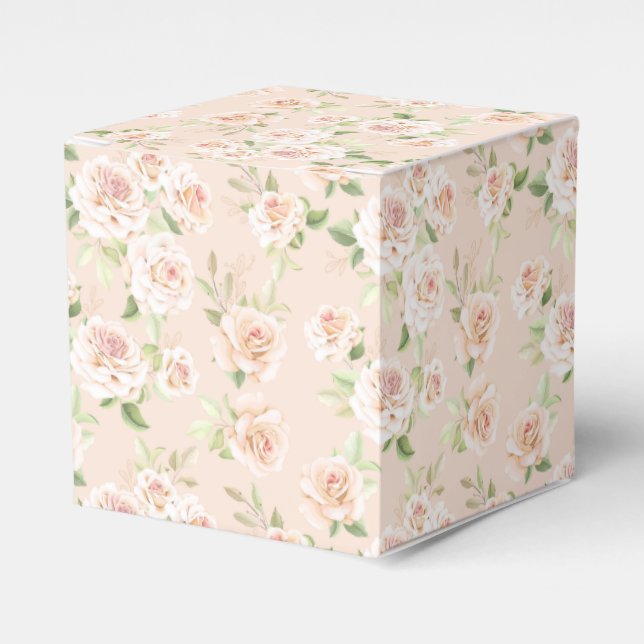 Party Favour Box Roses (Front Side)