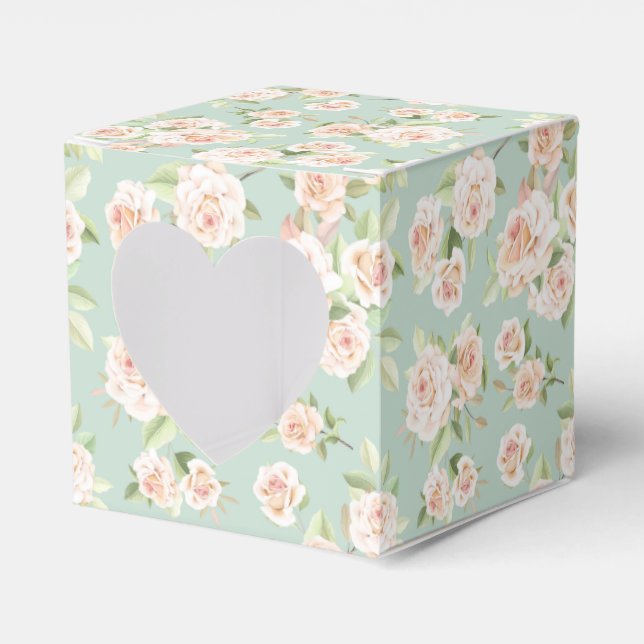 Party Favour Box Roses (Front Side)