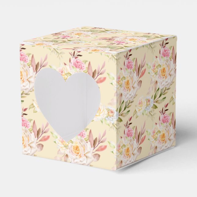 Party Favour Box Roses (Front Side)