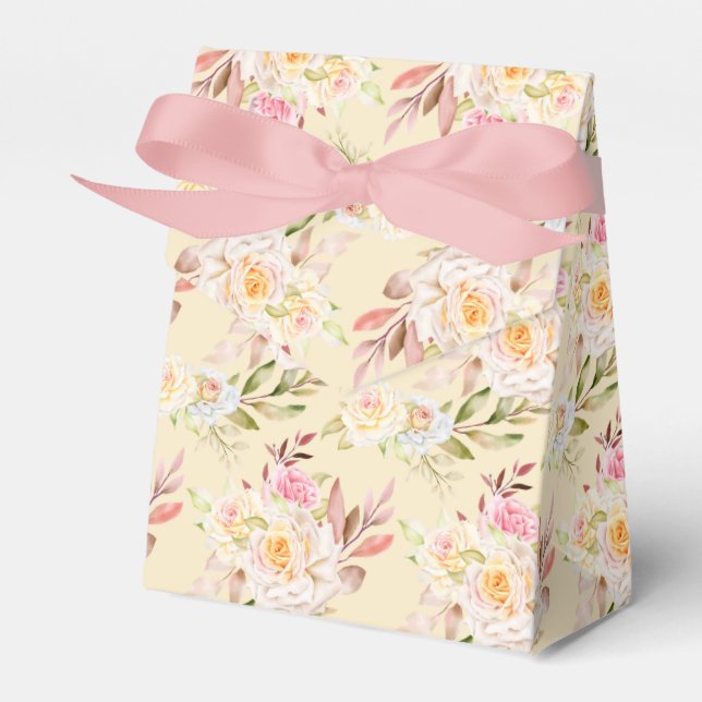 Party Favour Box Roses (Front Side)