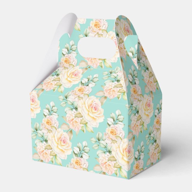 Party Favour Box Roses (Front Side)