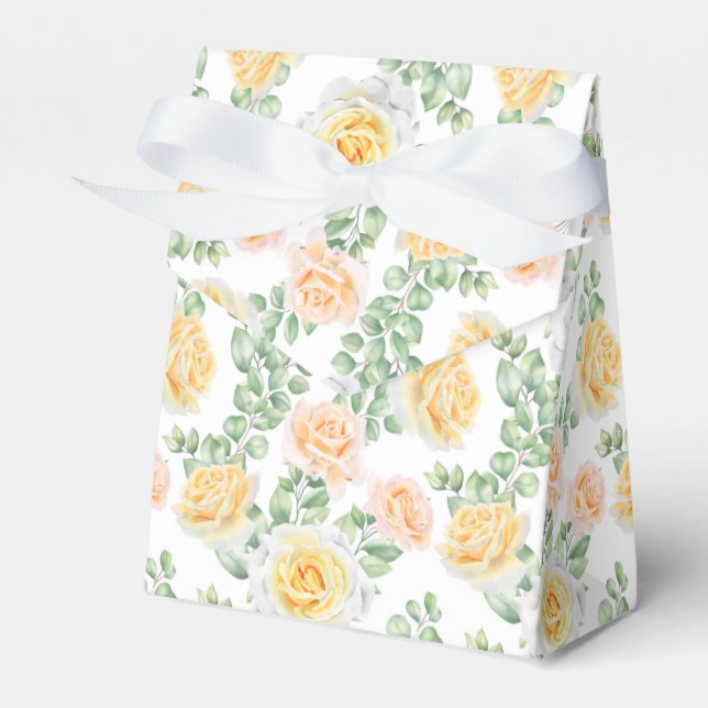 Party Favour Box Roses (Front Side)