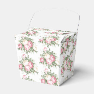 Party Favour Box-Vintage Roses Favor Box