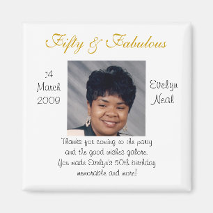 Party Favour Magnet