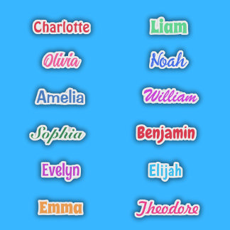 Party Favour Name Waterproof 