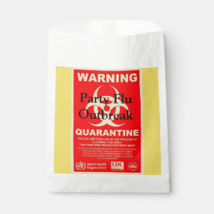 Party Flu Favour Bag